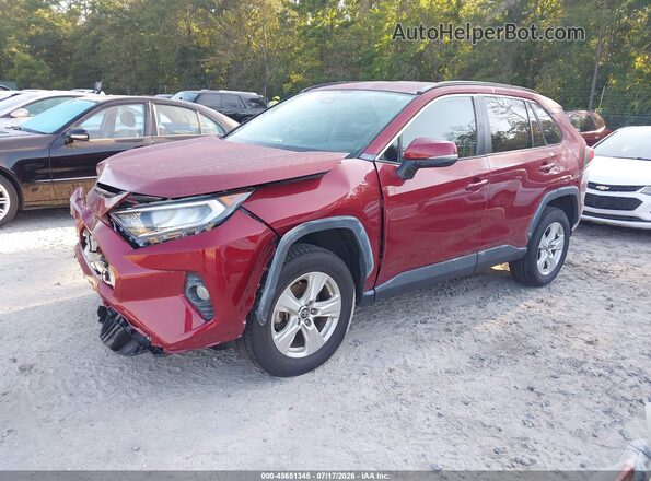 2T3W1RFV8MC088507 2021 TOYOTA RAV4 Red Front left