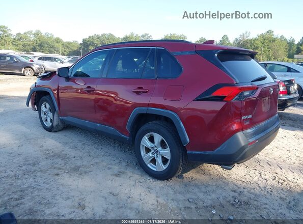 2T3W1RFV8MC088507 2021 TOYOTA RAV4 Red Rear left