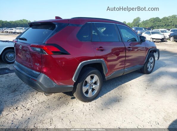 2T3W1RFV8MC088507 2021 TOYOTA RAV4 Red Rear right