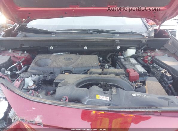2T3W1RFV8MC088507 2021 TOYOTA RAV4 Red Rear view