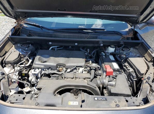 2T3W1RFV8MC104821 2021 TOYOTA RAV4 Серый Вид задней части салона