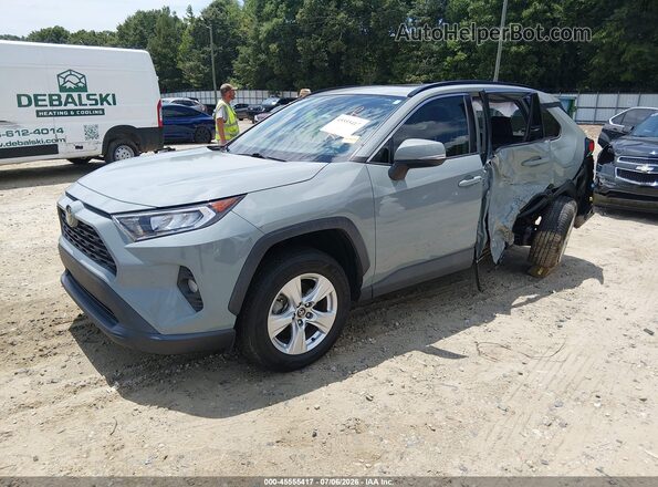 2T3W1RFV8MW122945 2021 TOYOTA RAV4 Gray წინა მარცხენა ხედი სამი მეოთხედიდან
