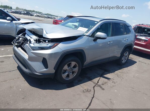2T3W1RFV8NC180539 2022 TOYOTA RAV4 Серебряный Передняя левая четверть