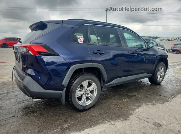 2T3W1RFV8NW189997 2022 TOYOTA RAV4 Blue Rear right