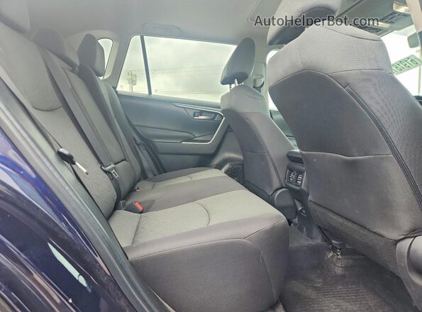 2T3W1RFV8NW189997 2022 TOYOTA RAV4 Blue Rear interior view