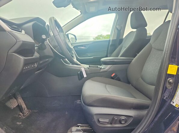 2T3W1RFV8NW189997 2022 TOYOTA RAV4 Blue Front interior view