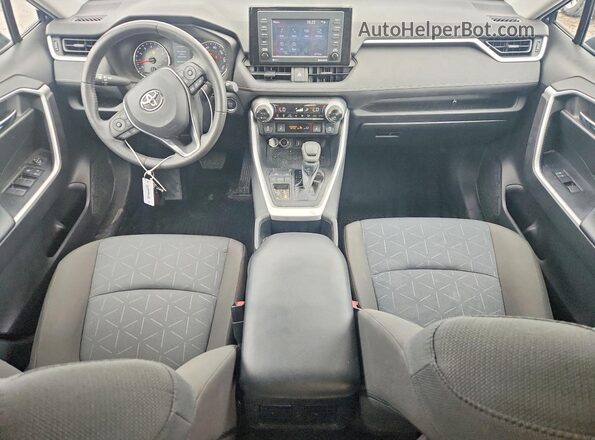 2T3W1RFV8NW189997 2022 TOYOTA RAV4 Blue Dashboard view