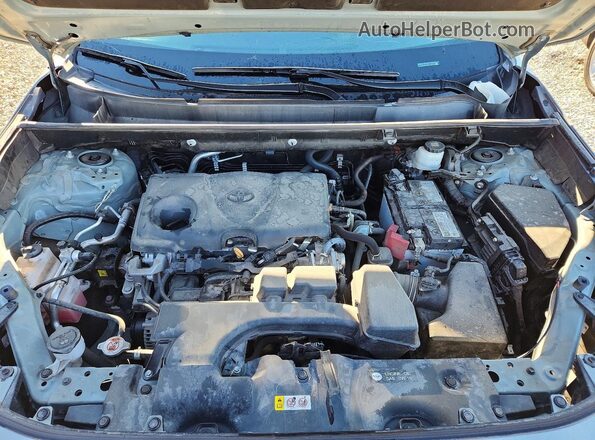 2T3W1RFV8PW249196 2023 TOYOTA RAV4 Gray Rear interior view