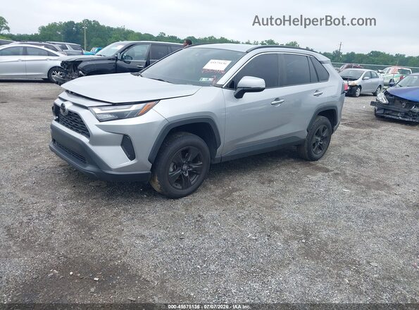 2T3W1RFV8PW251885 2023 TOYOTA RAV4 Silver წინა მარცხენა ხედი სამი მეოთხედიდან