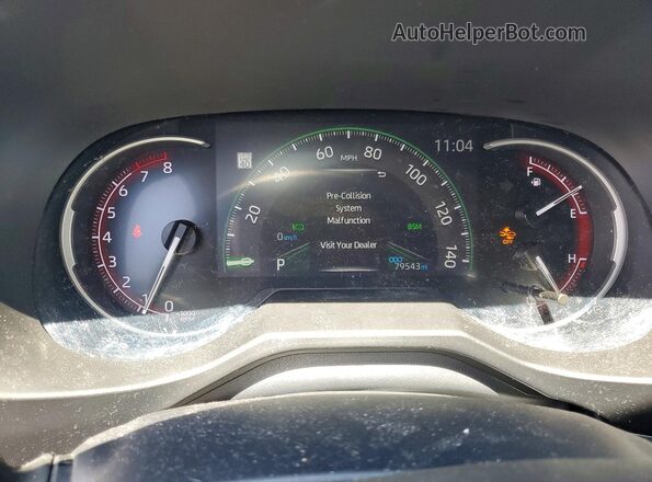 2T3W1RFV8PW255676 2023 TOYOTA RAV4 Silver Սարքավորումների վահանակի տեսք