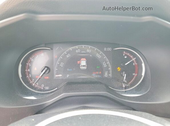 2T3W1RFV8PW280402 2023 TOYOTA RAV4 Green Вид щитка приладів