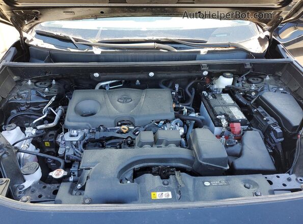 2T3W1RFV8SC318804 2025 TOYOTA RAV4 Black ძრავის განყოფილების ხედი