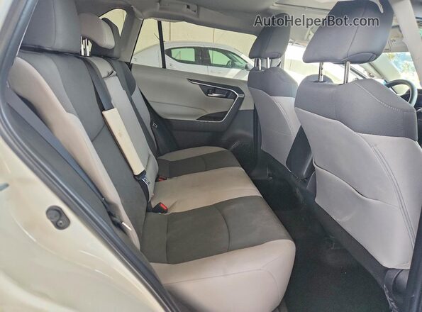 2T3W1RFV8SW398040 2025 TOYOTA RAV4 White Vista de los asientos traseros