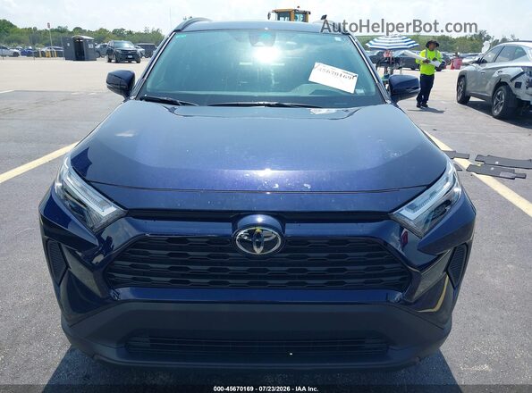 2T3W1RFV8SW437824 2025 TOYOTA RAV4 Blue Widok zestawu wskaźników