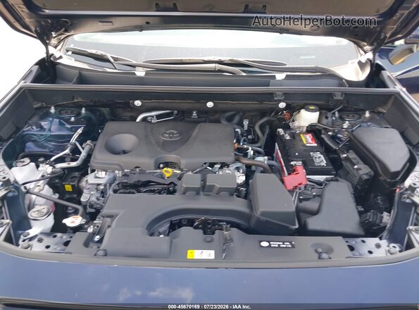 2T3W1RFV8SW437824 2025 TOYOTA RAV4 Blue Widok z tyłu
