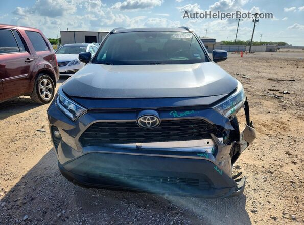 2T3W1RFV9KC006197 2019 TOYOTA RAV4 Gray Front view