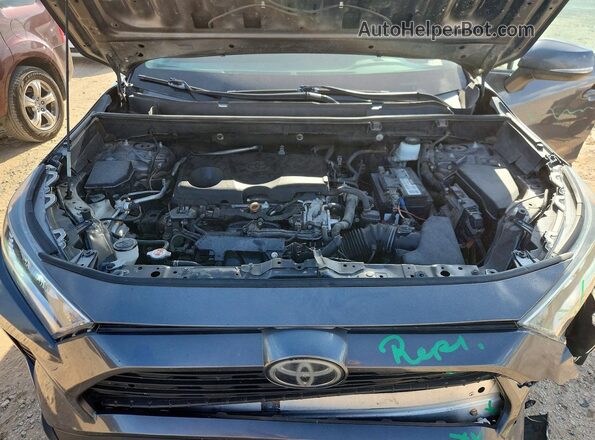 2T3W1RFV9KC006197 2019 TOYOTA RAV4 Gray Engine compartment view