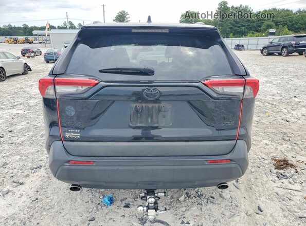 2T3W1RFV9LC048550 2020 TOYOTA RAV4 Black Вид ззаду