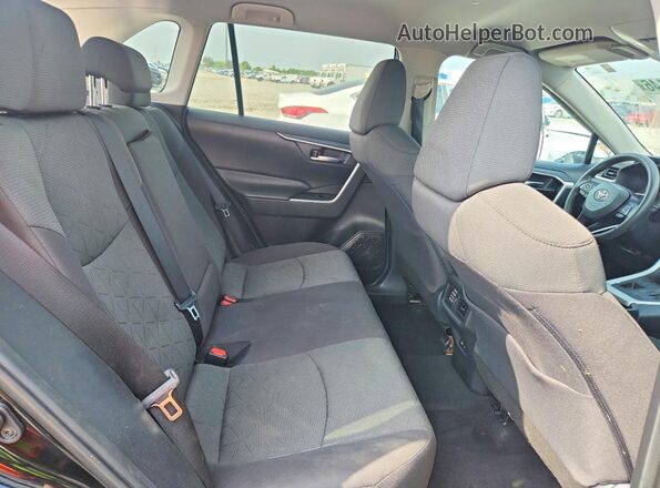 2T3W1RFV9MW141634 2021 TOYOTA RAV4 Black Widok wnętrza z tyłu