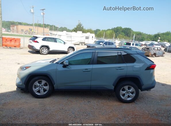 2T3W1RFV9MW185049 2021 TOYOTA RAV4 Gray Widok wnętrza 360 stopni