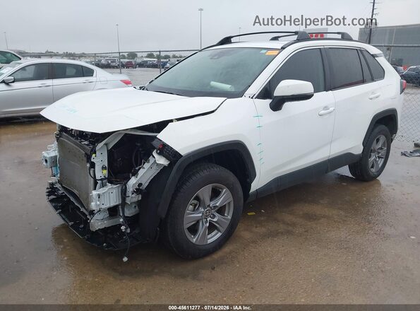 2T3W1RFV9NW193816 2022 TOYOTA RAV4 Белый Передняя левая четверть