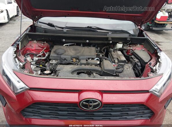 2T3W1RFV9NW224921 2022 TOYOTA RAV4 Red უკანა ხედი