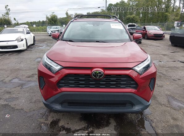 2T3W1RFV9NW224921 2022 TOYOTA RAV4 Red წინა პანელის ხედი
