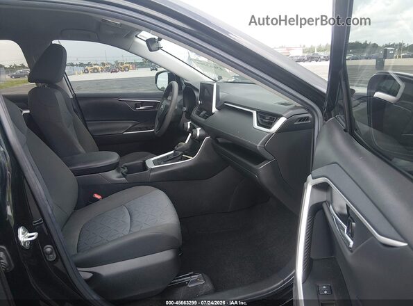 2T3W1RFV9PC223143 2023 TOYOTA RAV4 Black წინა სალონის ხედი