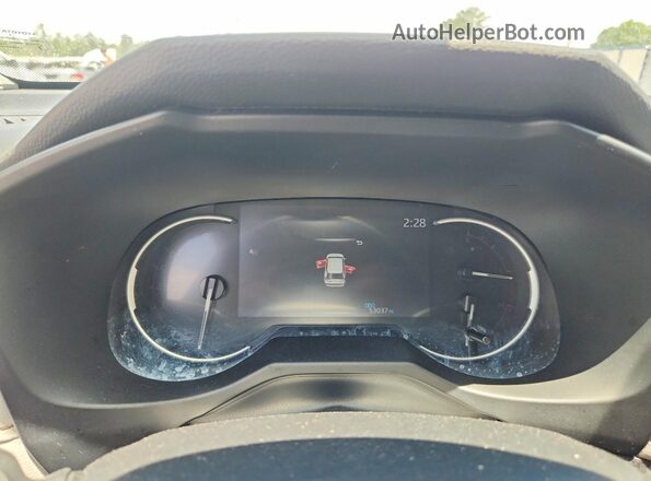 2T3W1RFV9RC254461 2024 TOYOTA RAV4 Gray ხელსაწყოთა პანელის ხედი