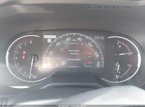 2T3W1RFV9RC256176 2024 TOYOTA RAV4 Gray Vista de los asientos traseros