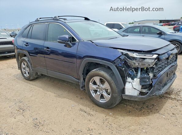 2T3W1RFV9SW385202 2025 TOYOTA RAV4 Blue Передня права чверть