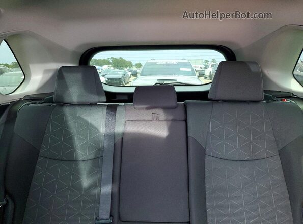 2T3W1RFV9SW385202 2025 TOYOTA RAV4 Blue Вид задніх сидінь
