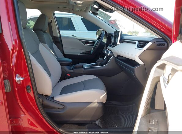 2T3W1RFV9SW393378 2025 TOYOTA RAV4 Red წინა სალონის ხედი