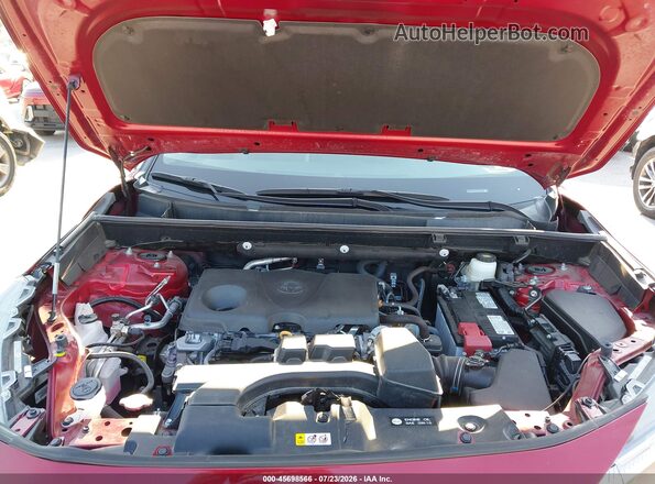 2T3W1RFV9SW393378 2025 TOYOTA RAV4 Red უკანა ხედი