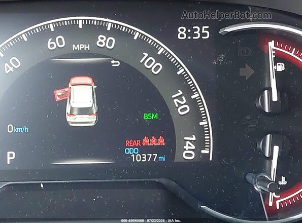 2T3W1RFV9SW393378 2025 TOYOTA RAV4 Red 