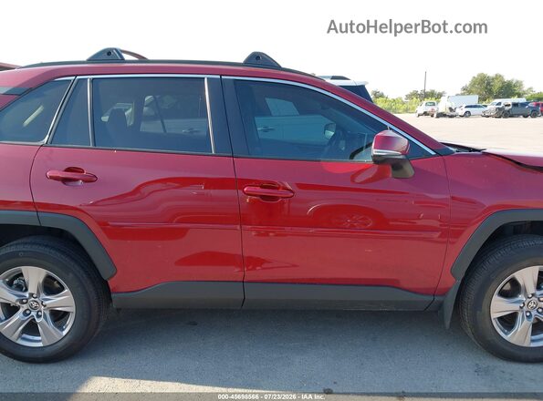 2T3W1RFV9SW393378 2025 TOYOTA RAV4 Red სალონის 360-გრადუსიანი ხედი