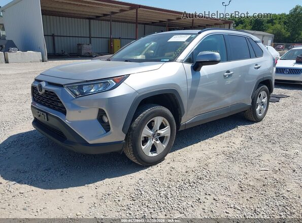 2T3W1RFVXKW005302 2019 TOYOTA RAV4 Silver Առջևի ձախ երեք քառորդ տեսարան