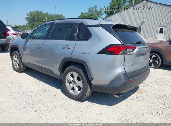 2T3W1RFVXKW005302 2019 TOYOTA RAV4 Silver Հետևի ձախ