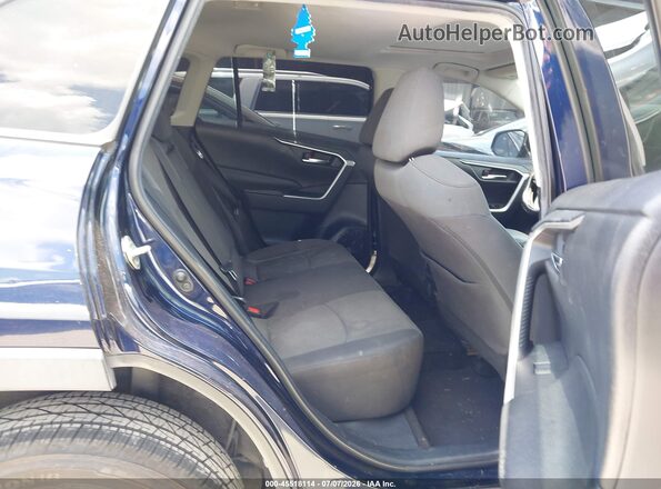 2T3W1RFVXKW011438 2019 TOYOTA RAV4 Dark Blue VIN კოდის სტიკერის ხედი