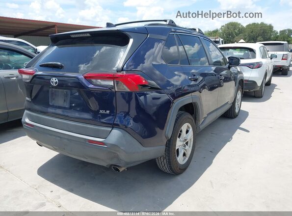 2T3W1RFVXKW011438 2019 TOYOTA RAV4 Dark Blue უკანა მარჯვენა