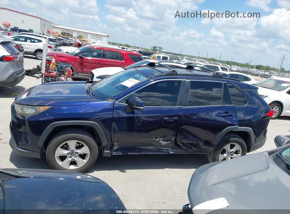 2T3W1RFVXKW011438 2019 TOYOTA RAV4 Dark Blue სალონის 360-გრადუსიანი ხედი