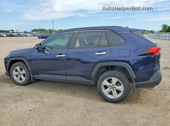 2T3W1RFVXLC082304 2020 TOYOTA RAV4 Blue Задня ліва чверть