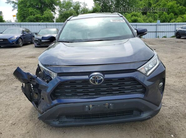 2T3W1RFVXLC082304 2020 TOYOTA RAV4 Blue Вид спереду