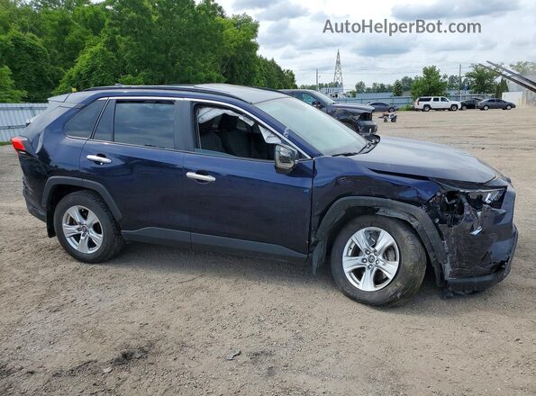 2T3W1RFVXLC082304 2020 TOYOTA RAV4 Blue Передня права чверть