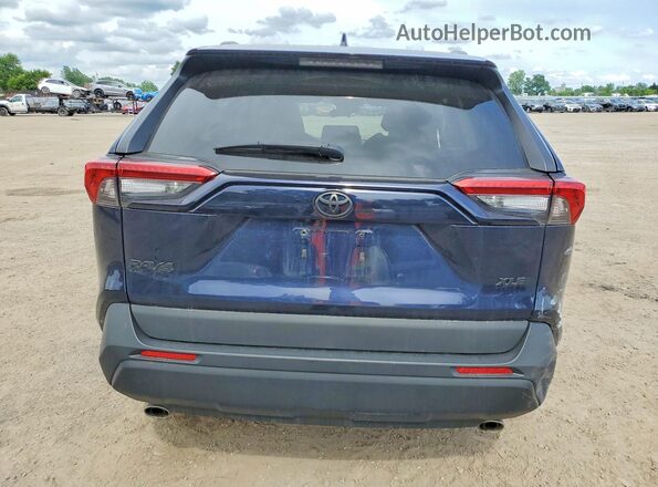 2T3W1RFVXLC082304 2020 TOYOTA RAV4 Blue Вид ззаду