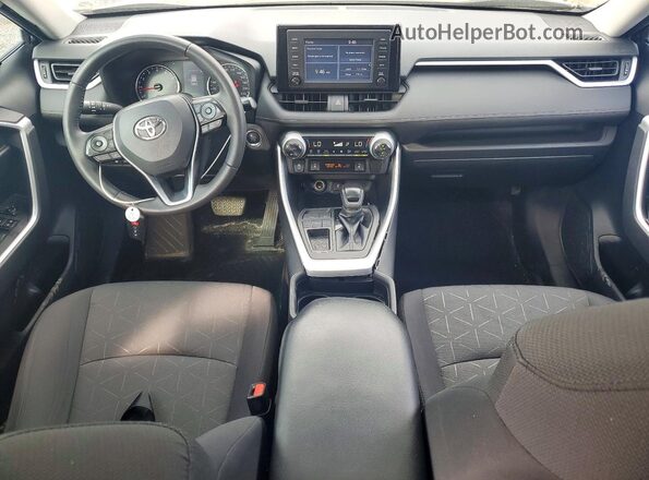 2T3W1RFVXLC082304 2020 TOYOTA RAV4 Blue Вид панелі приладів