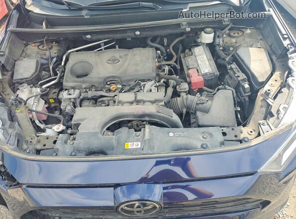 2T3W1RFVXLC082304 2020 TOYOTA RAV4 Blue Вид підкапотного простору