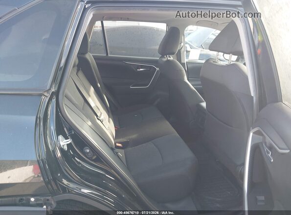 2T3W1RFVXMC147105 2021 TOYOTA RAV4 Black VIN კოდის სტიკერის ხედი