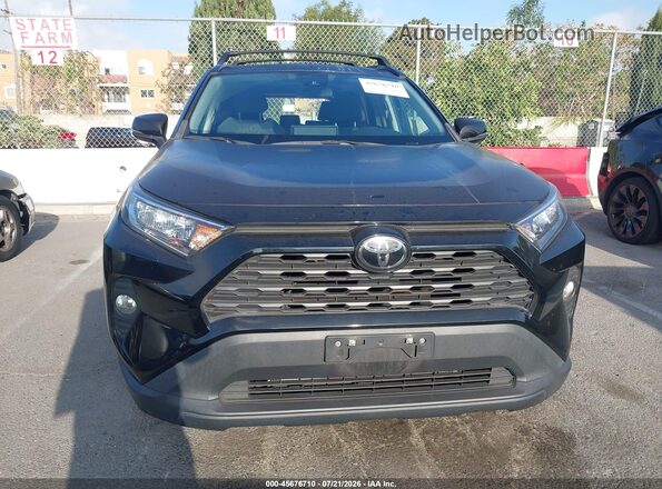 2T3W1RFVXMC147105 2021 TOYOTA RAV4 Black უკანა სალონის ხედი