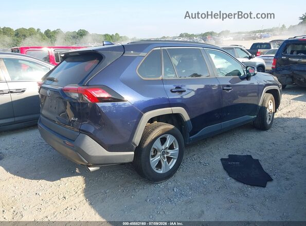 2T3W1RFVXMW159947 2021 TOYOTA RAV4 Blue Tył prawy